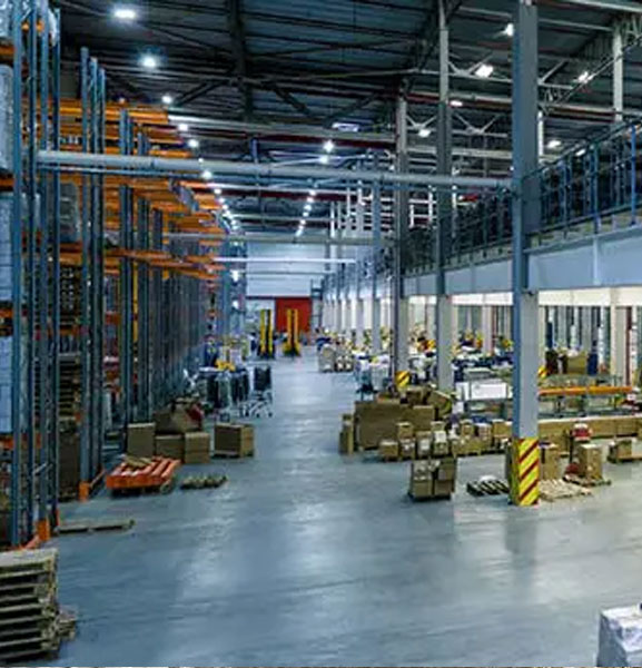 warehouse interior design in Bhiwadi