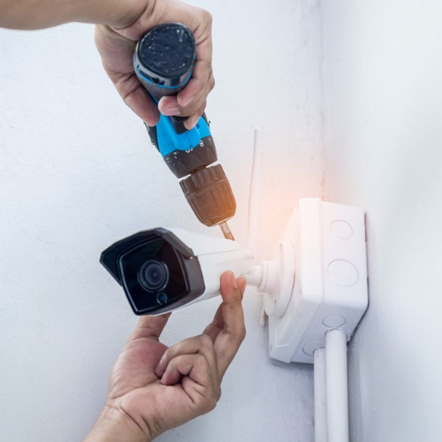 CCTV camera installation in warehouses by BuildMyInfra