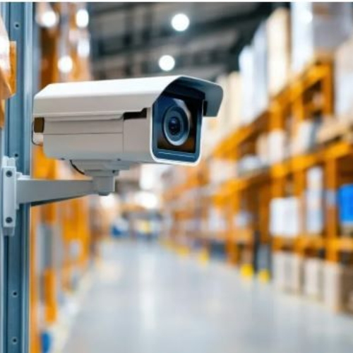 CCTV system installation in warehouses for security management by BuildMyInfra